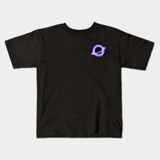 black hole heart Kids T-Shirt